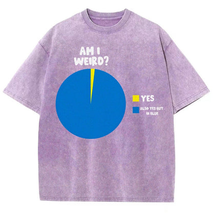 Yes But In Blue Vintage Distressed T-shirt