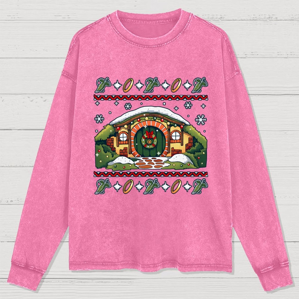 One Christmas... Washed Long Sleeve Tee