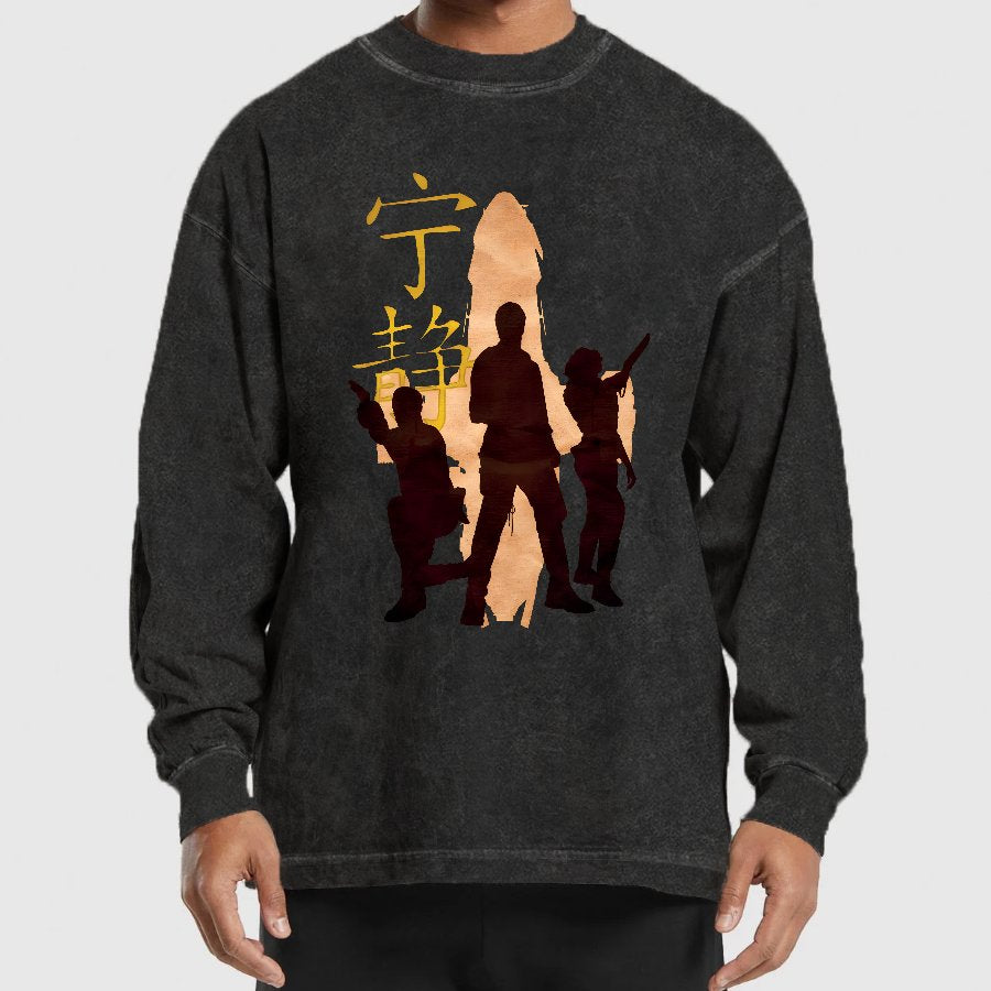 Serenity Washed Long Sleeve Tee