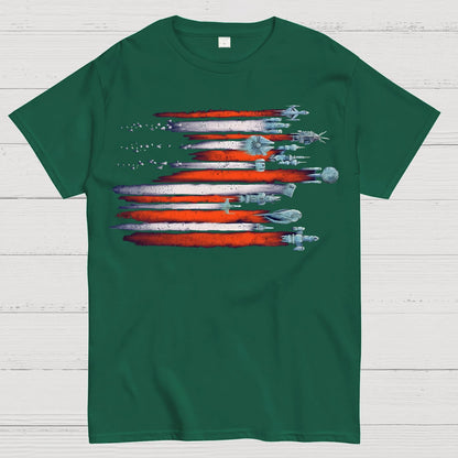 Vintage Sci-Flyers Geek T-Shirt