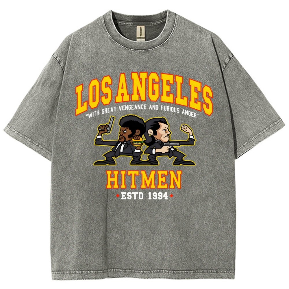 Los Angeles Hitmen Vintage Distressed T-shirt