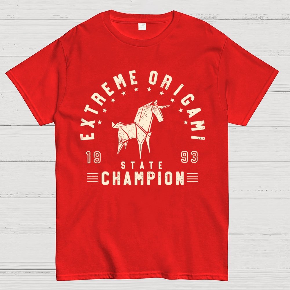 Extreme Origami Champ Geek T-Shirt
