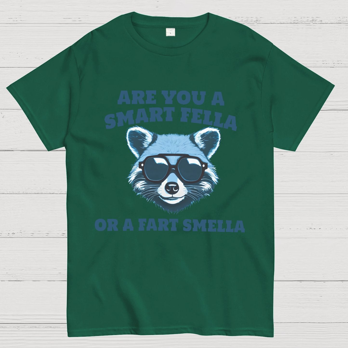 Are You A Smart Fella Or Fart Smella Geek T-Shirt