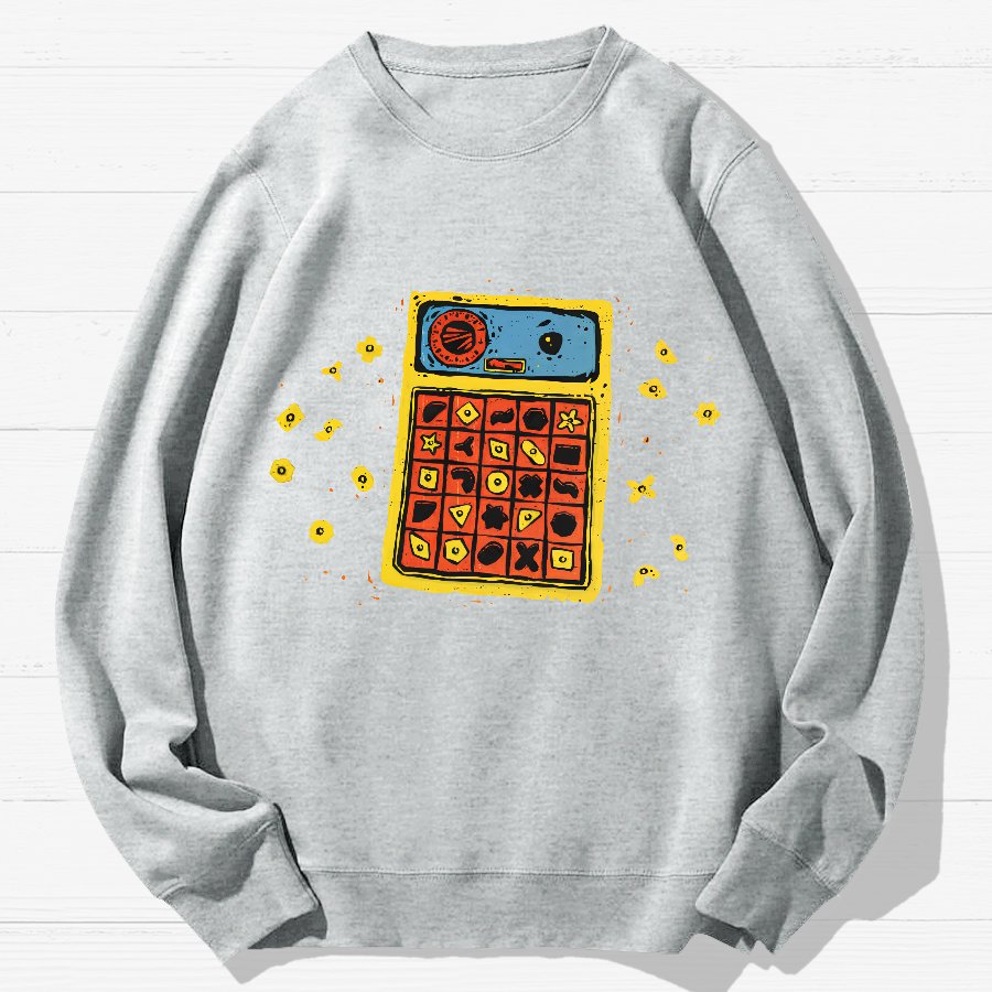 Perfect Anxiety Geek Cotton Sweatshirt