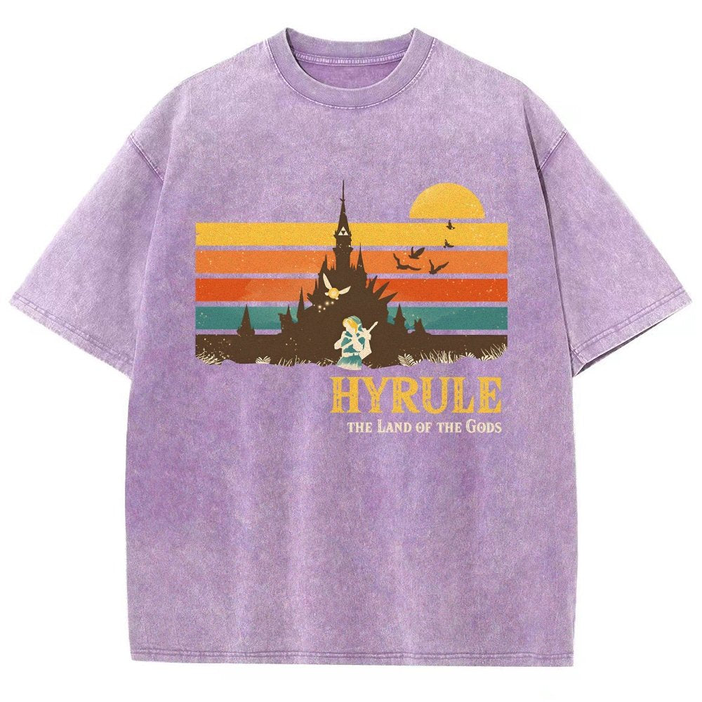The Land Of Gods Vintage Distressed T-shirt