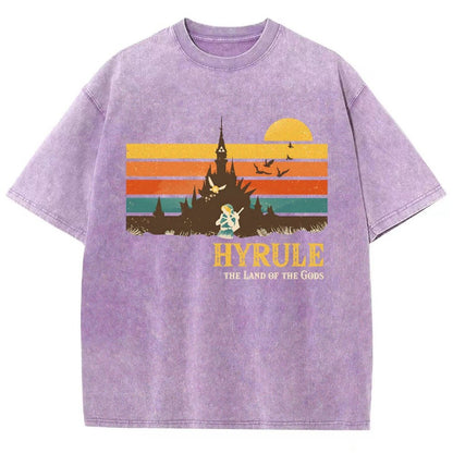 The Land Of Gods Vintage Distressed T-shirt