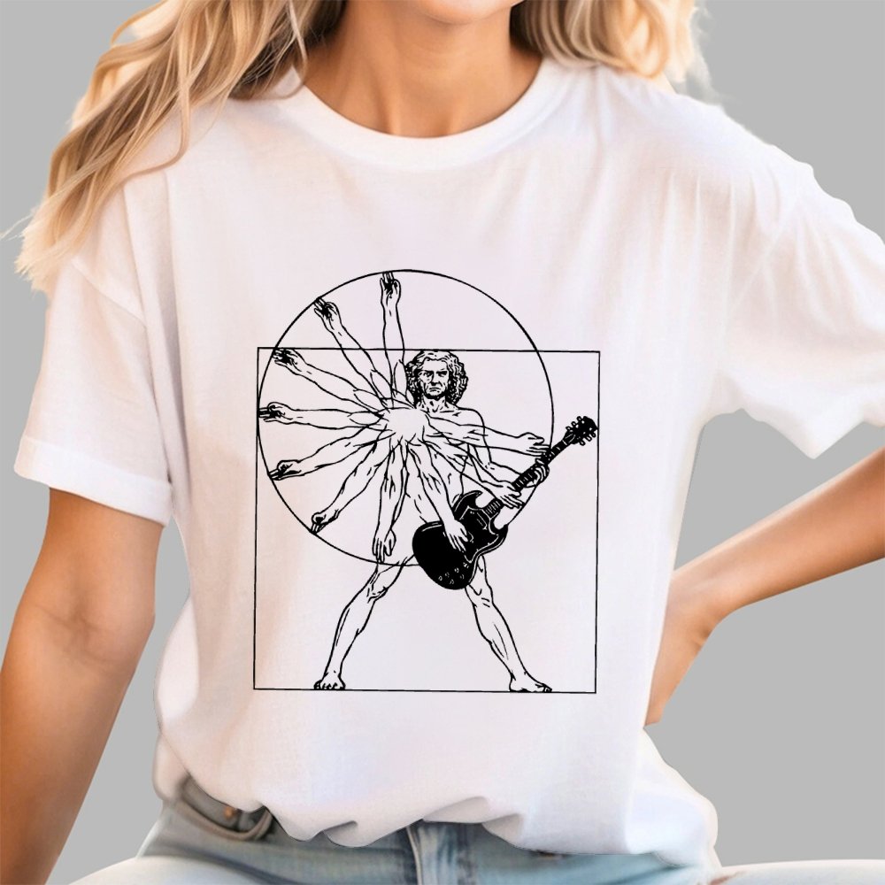 Vitruvian Man Geek T-Shirt