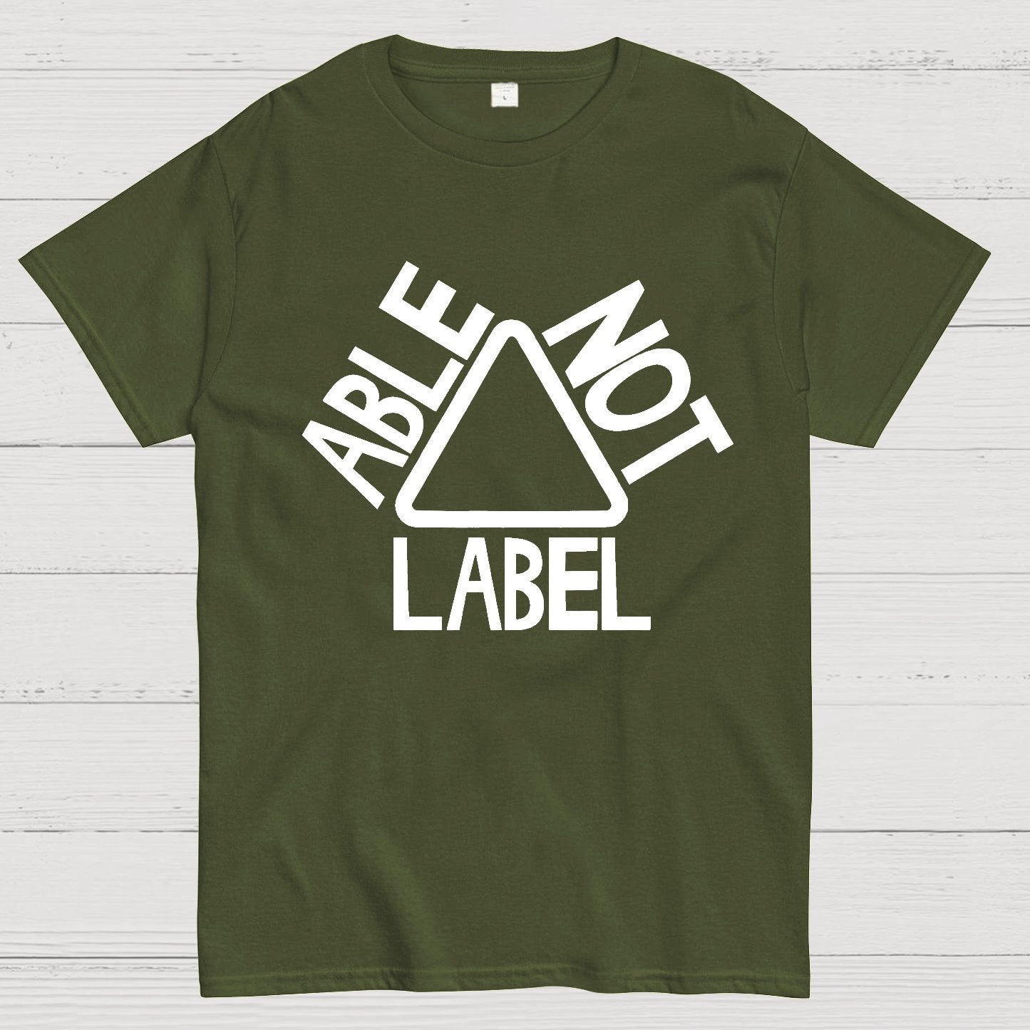 See the Able Not the Label Awareness Geek T-Shirt
