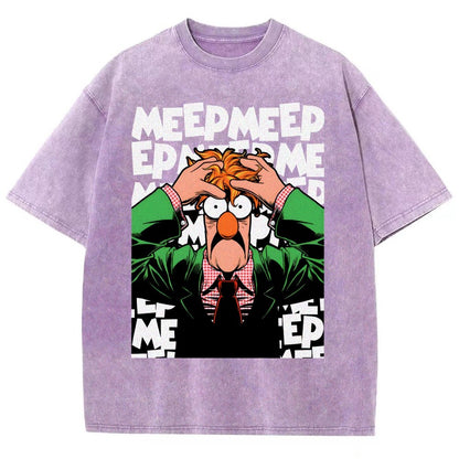 Meep Meep Vintage Distressed T-shirt
