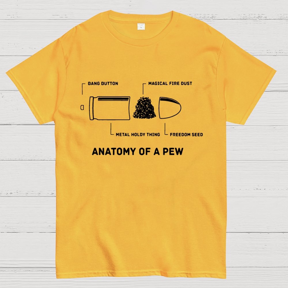 Anatomy Of A Pew Geek T-Shirt