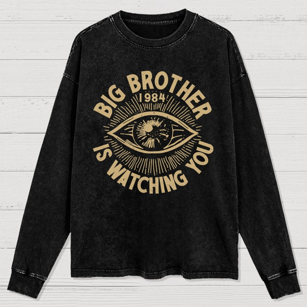 Watching You Washed Long Sleeve Tee