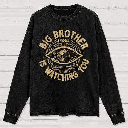 Watching You Washed Long Sleeve Tee