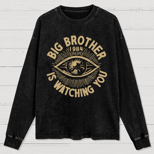 Watching You Washed Long Sleeve Tee