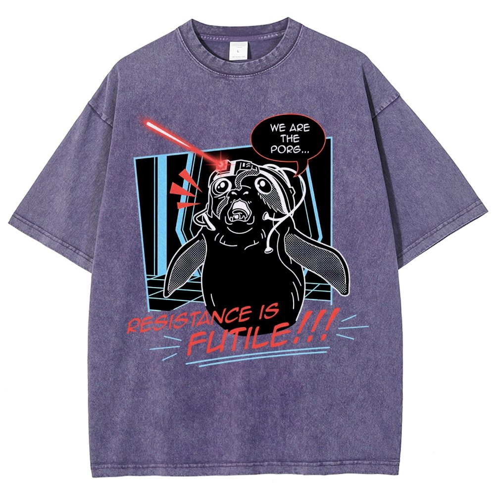 We Are Unstoppable Is Futile   Vintage Distressed T-shirt