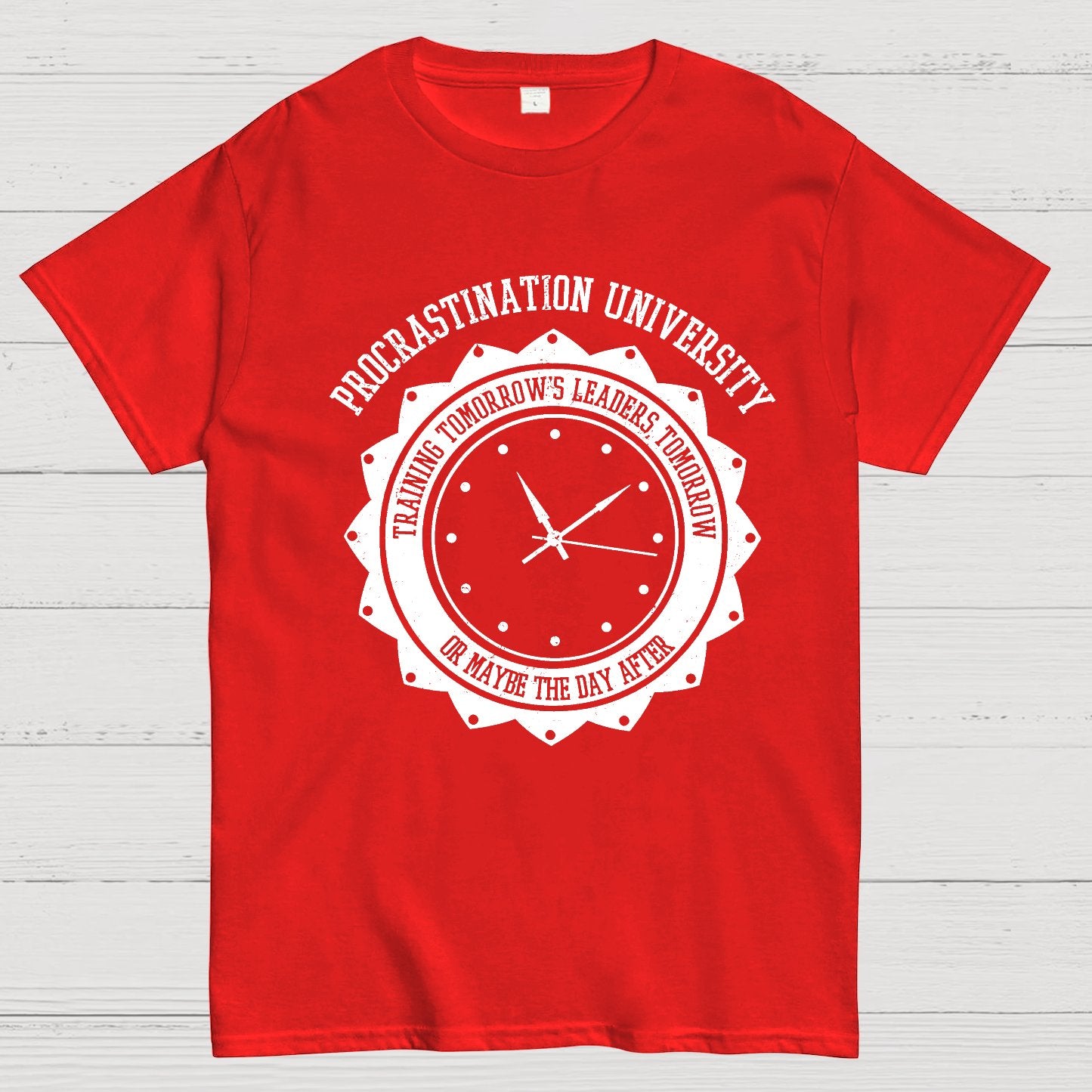 Procrastination University Geek T-Shirt