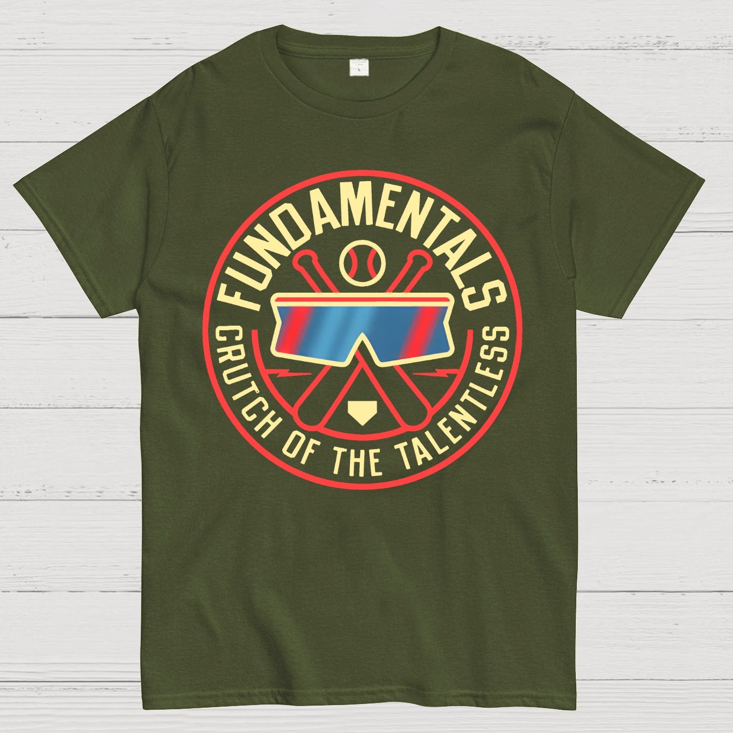 Fundamentals Crutch Of The Talentless Geek T-Shirt
