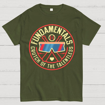 Fundamentals Crutch Of The Talentless Geek T-Shirt