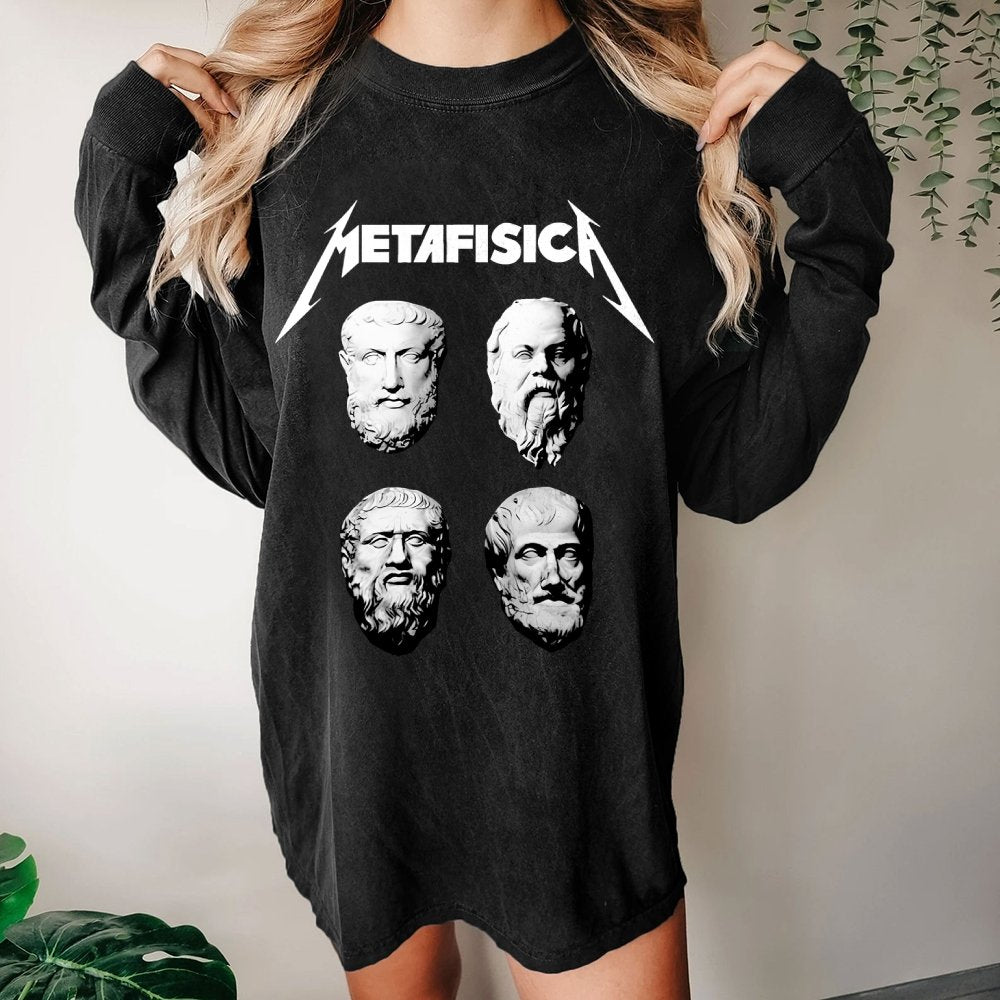 Metafisica Washed Long Sleeve Tee