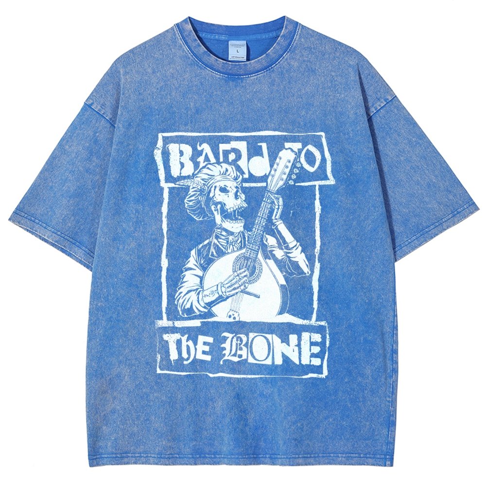 Bard To The Bone Vintage Distressed T-shirt