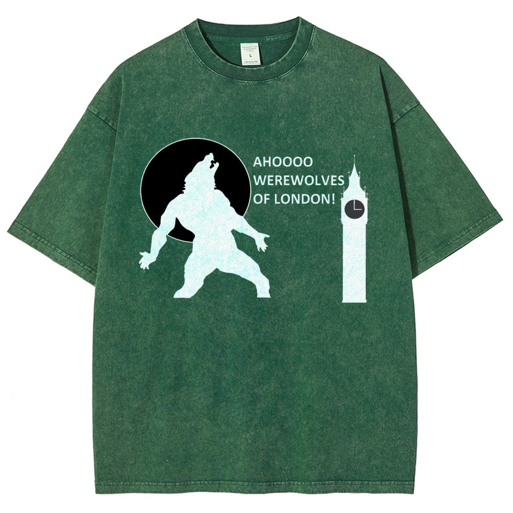 Werewolves of London Vintage Distressed T-shirt