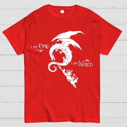 I am Fire，I am Death Geek T-Shirt