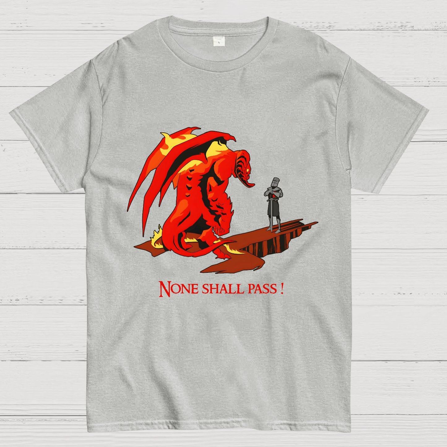 None Shall Pass Geek T-Shirt