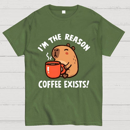 The Reason Coffee Exists Geek T-Shirt