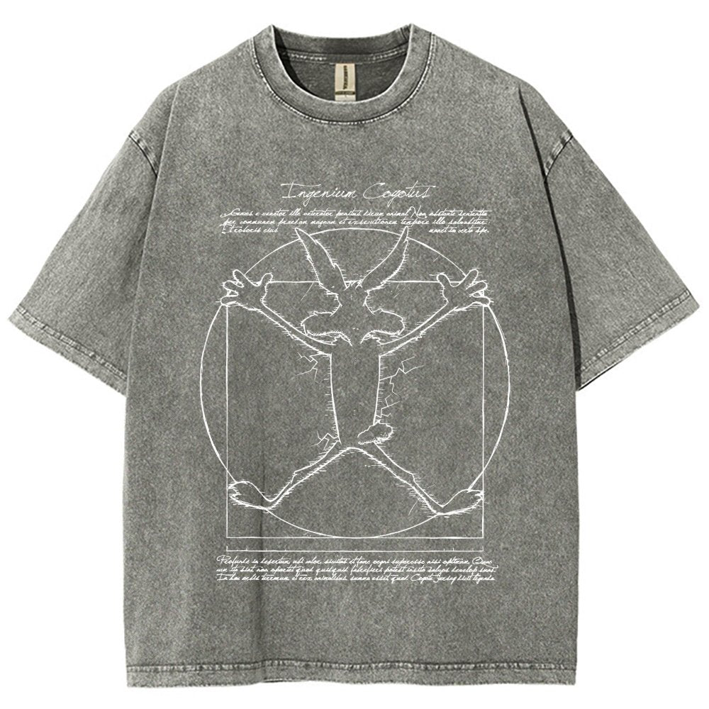 Coyotus Vintage Distressed T-shirt