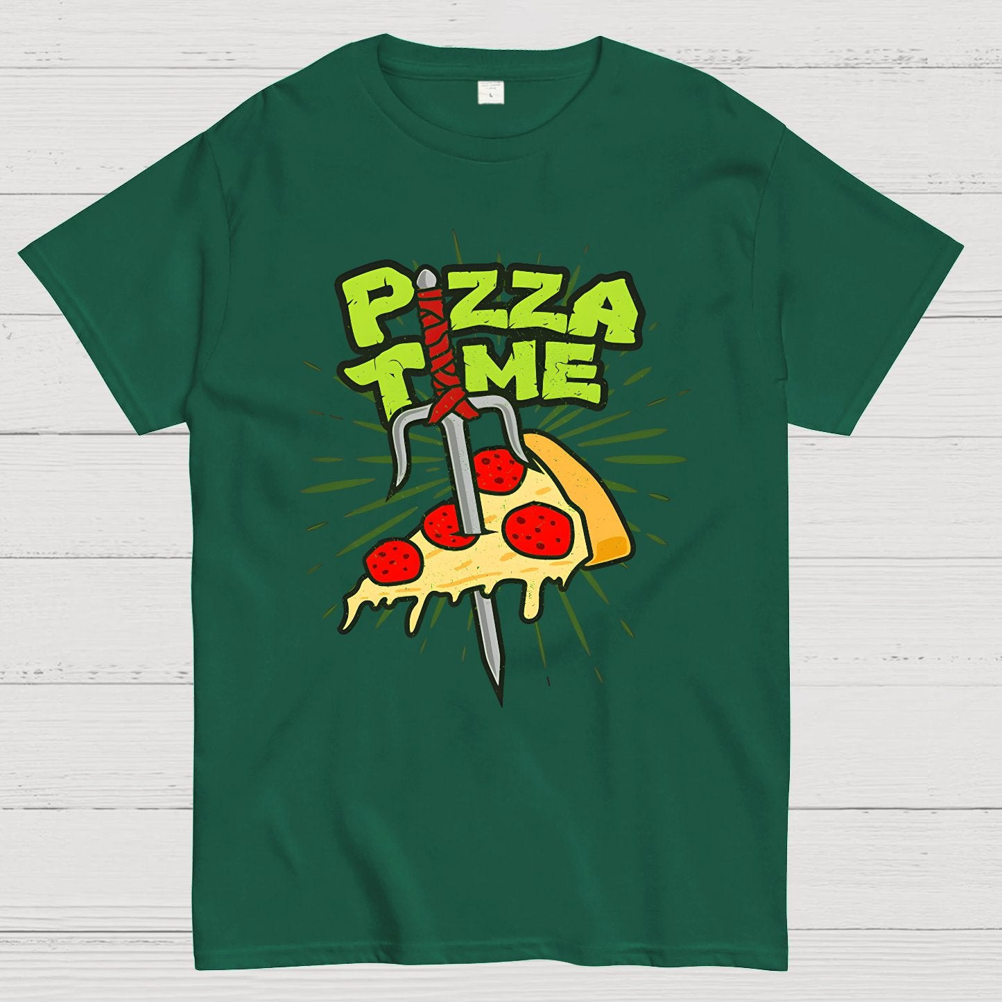 Pizza Time! Geek T-Shirt