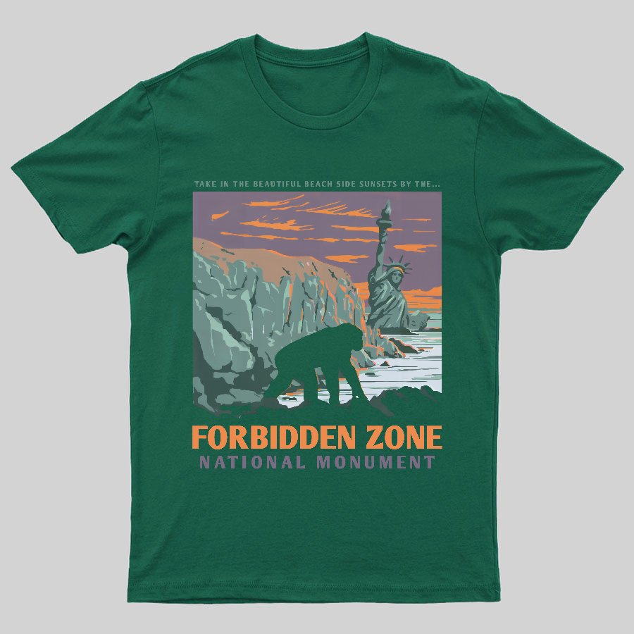 Forbidden Zone National Monument Geeky T-Shirt
