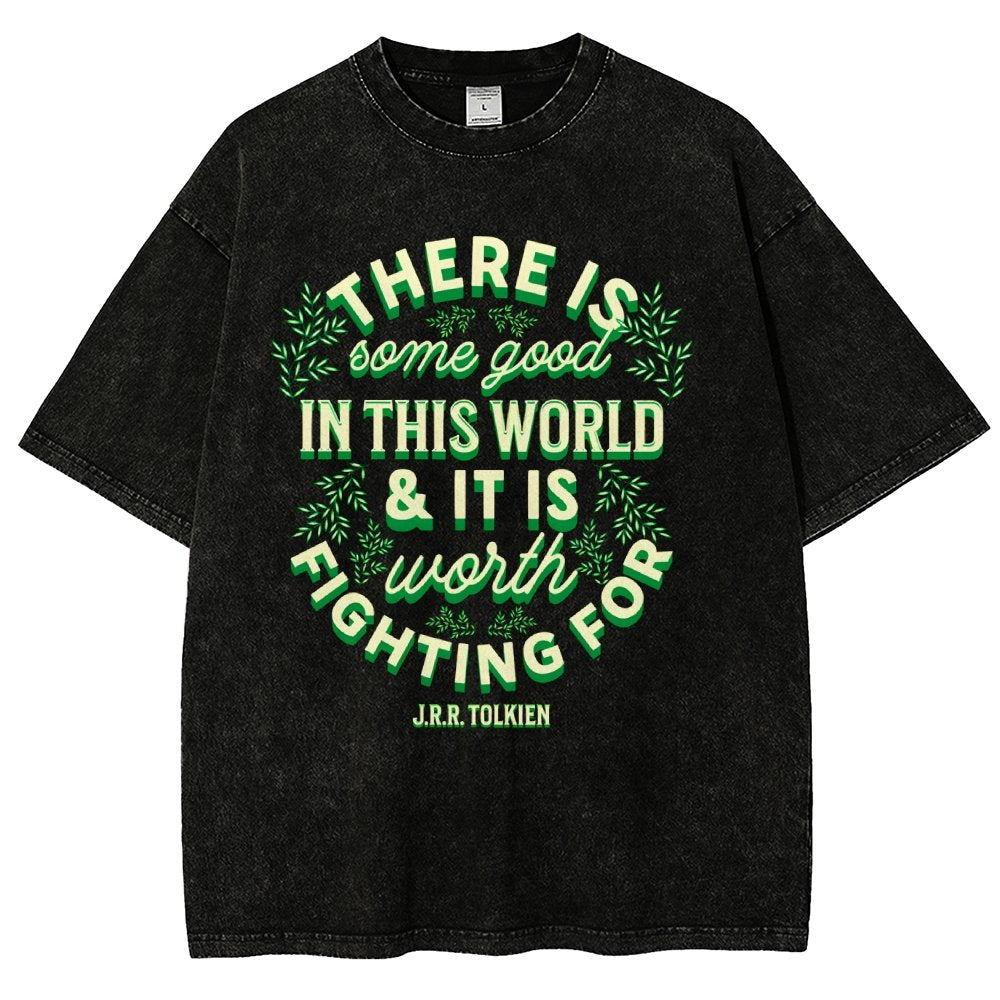 There is Some Good in This World Vintage Distressed T-shirt