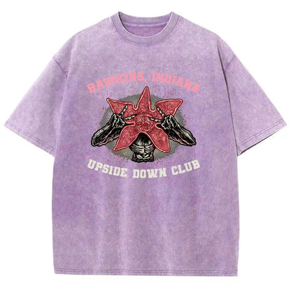 Upside Down Club Vintage Distressed T-shirt
