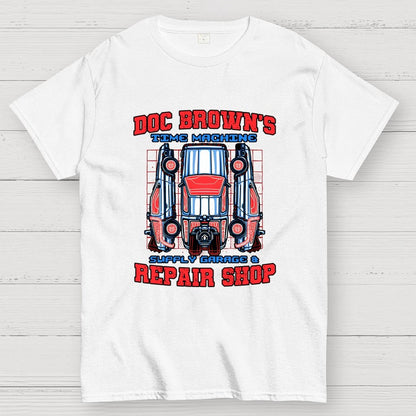 Time Machine Repair Shop Geek T-Shirt
