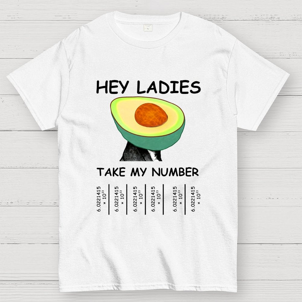Avocadro - Funny Avogadro's Number Geek T-Shirt