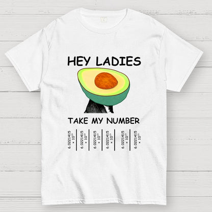 Avocadro - Funny Avogadro's Number Geek T-Shirt