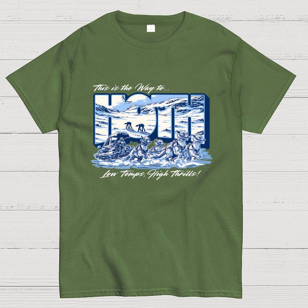 Low Temps, High Thrills Geek T-Shirt