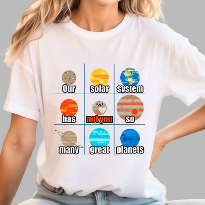 Not You, Pluto Nerd Geek T-Shirt