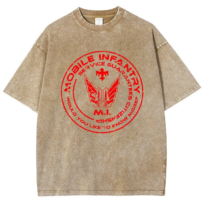 Service Guarantees Citizenship Vintage Distressed T-shirt