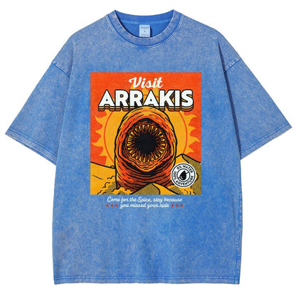 Come For The Spice Vintage Distressed T-shirt