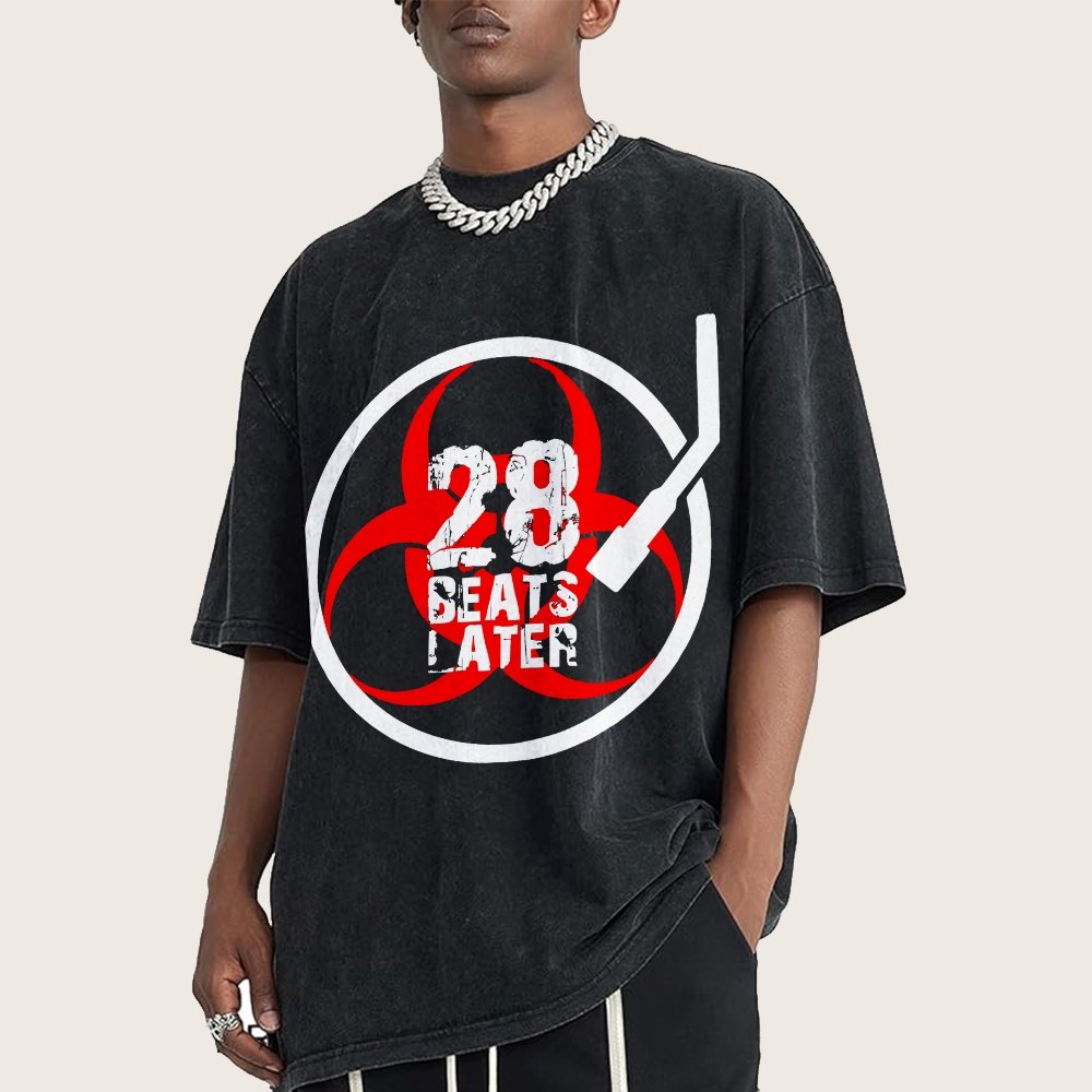28 Beats Later Vintage Distressed T-shirt