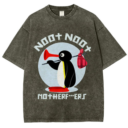 NOOT NOOT MOTHERF***ERS Vintage Distressed T-shirt