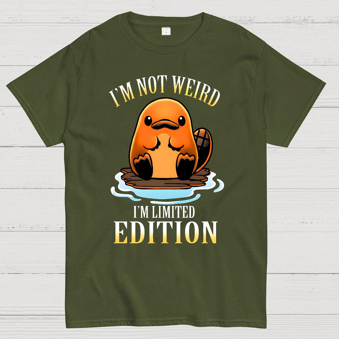 I'm not Weird I'm Limited Edition Geek T-Shirt