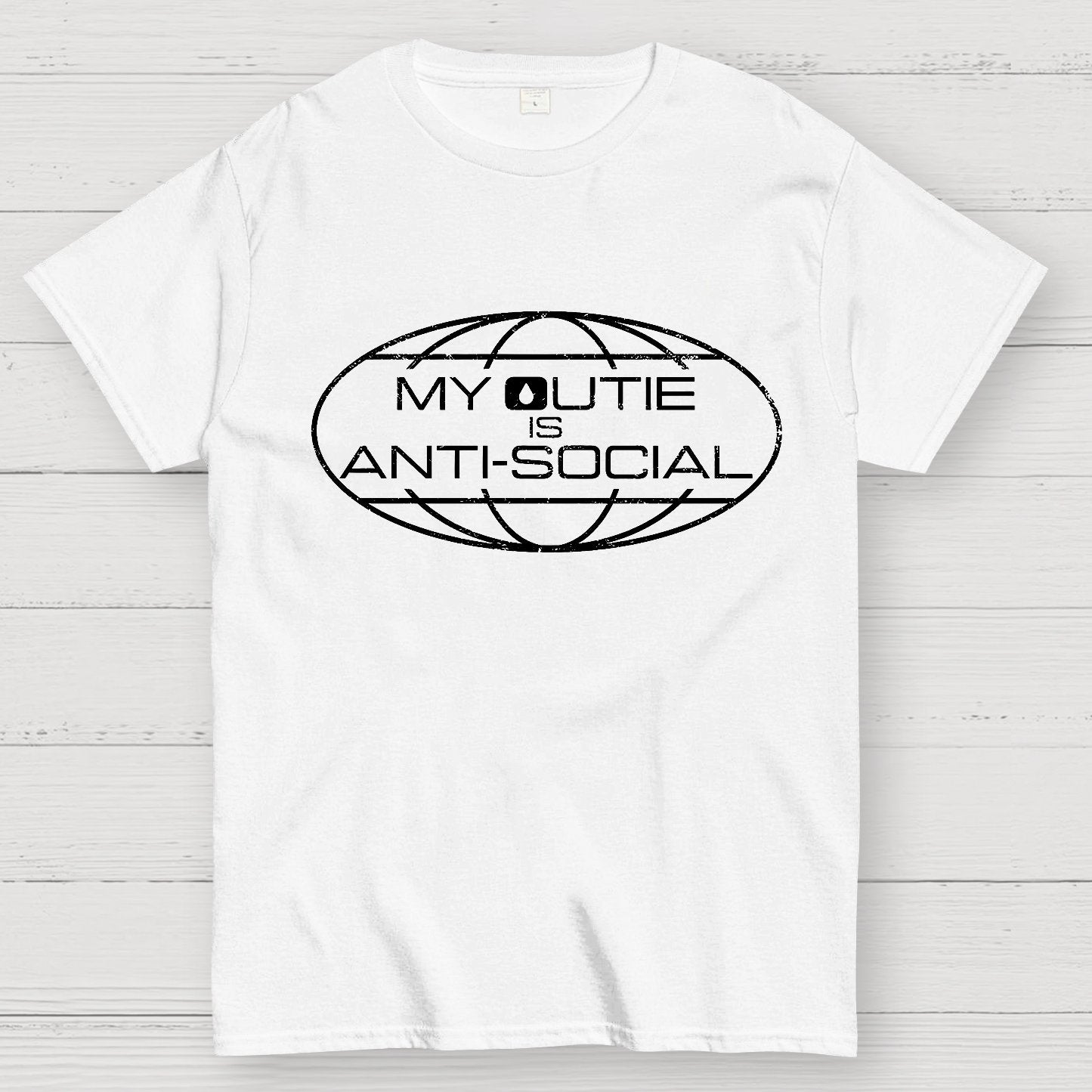 Antisocial Outie Geek T-Shirt