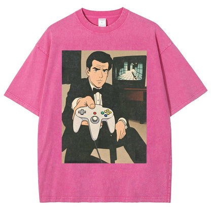 Come Play Retro Games Vintage Distressed T-shirt