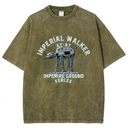 Ground Forces Vintage Distressed T-shirt