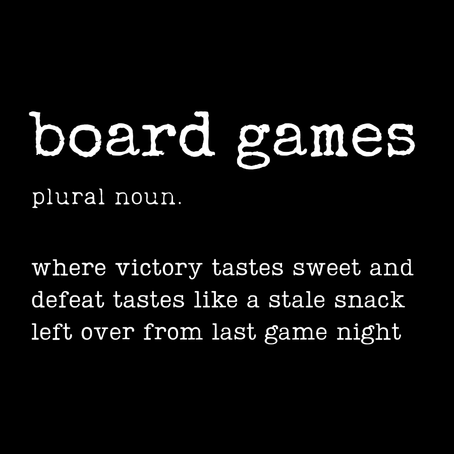Board Games Definition Geeky T-Shirt
