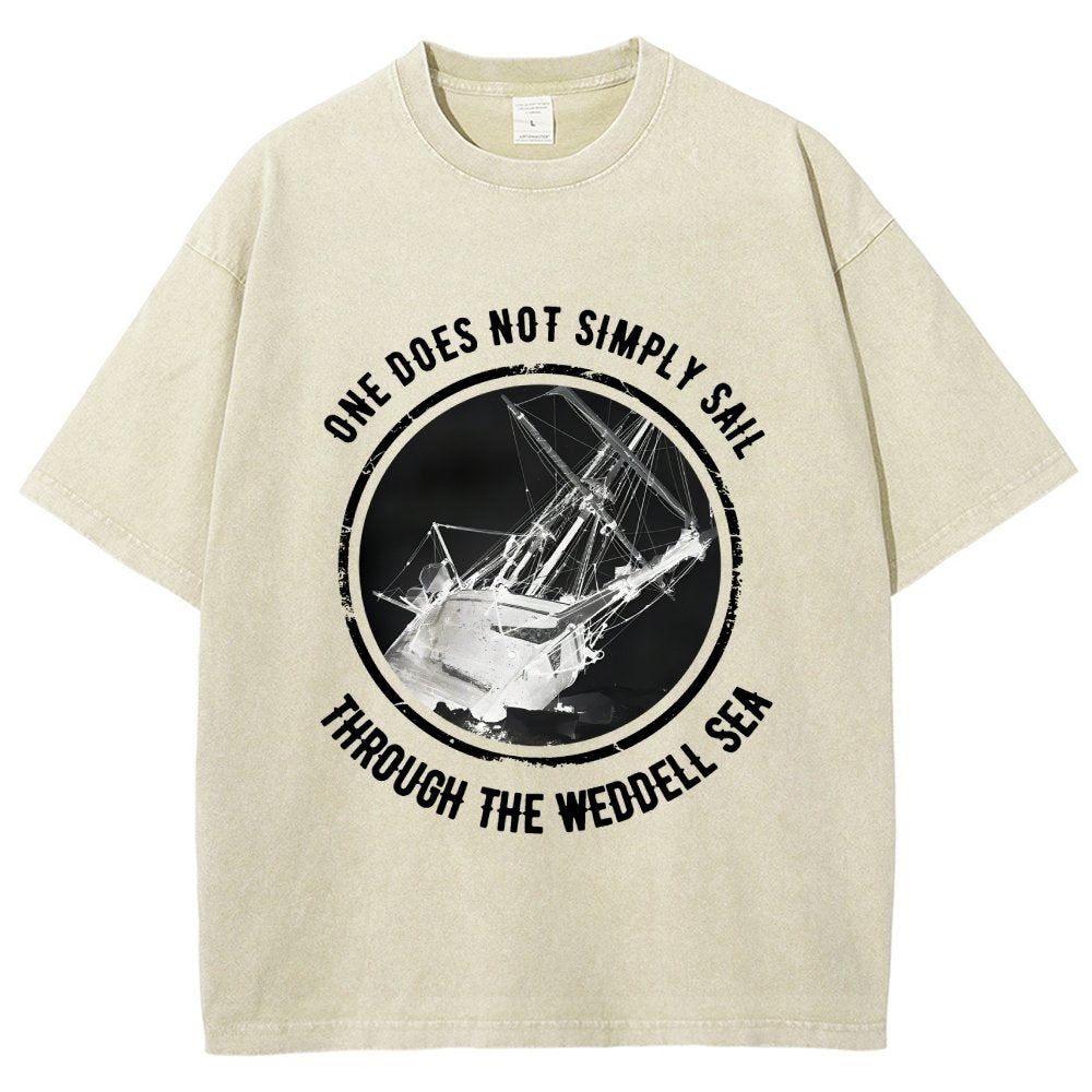 Shackleton Endurance Weddell Sea Vintage Distressed T-shirt