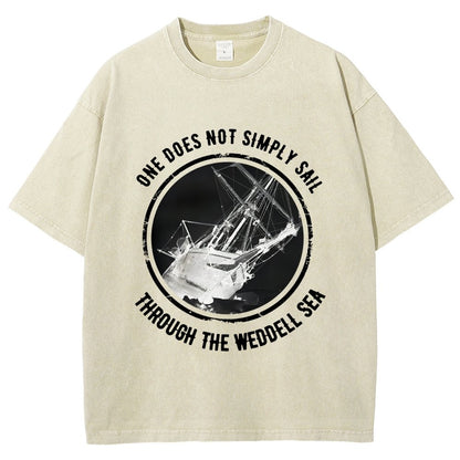 Shackleton Endurance Weddell Sea Vintage Distressed T-shirt