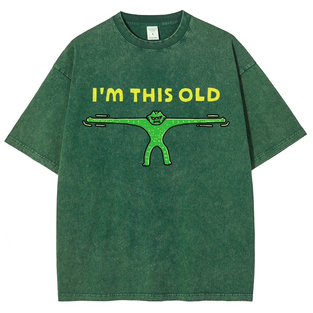 Old As Stretch Vintage Distressed T-shirt