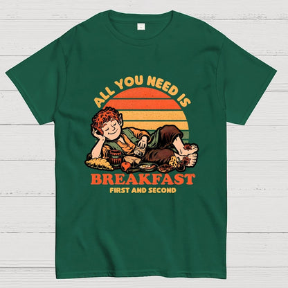 Breakfast Food Movie Geek T-Shirt
